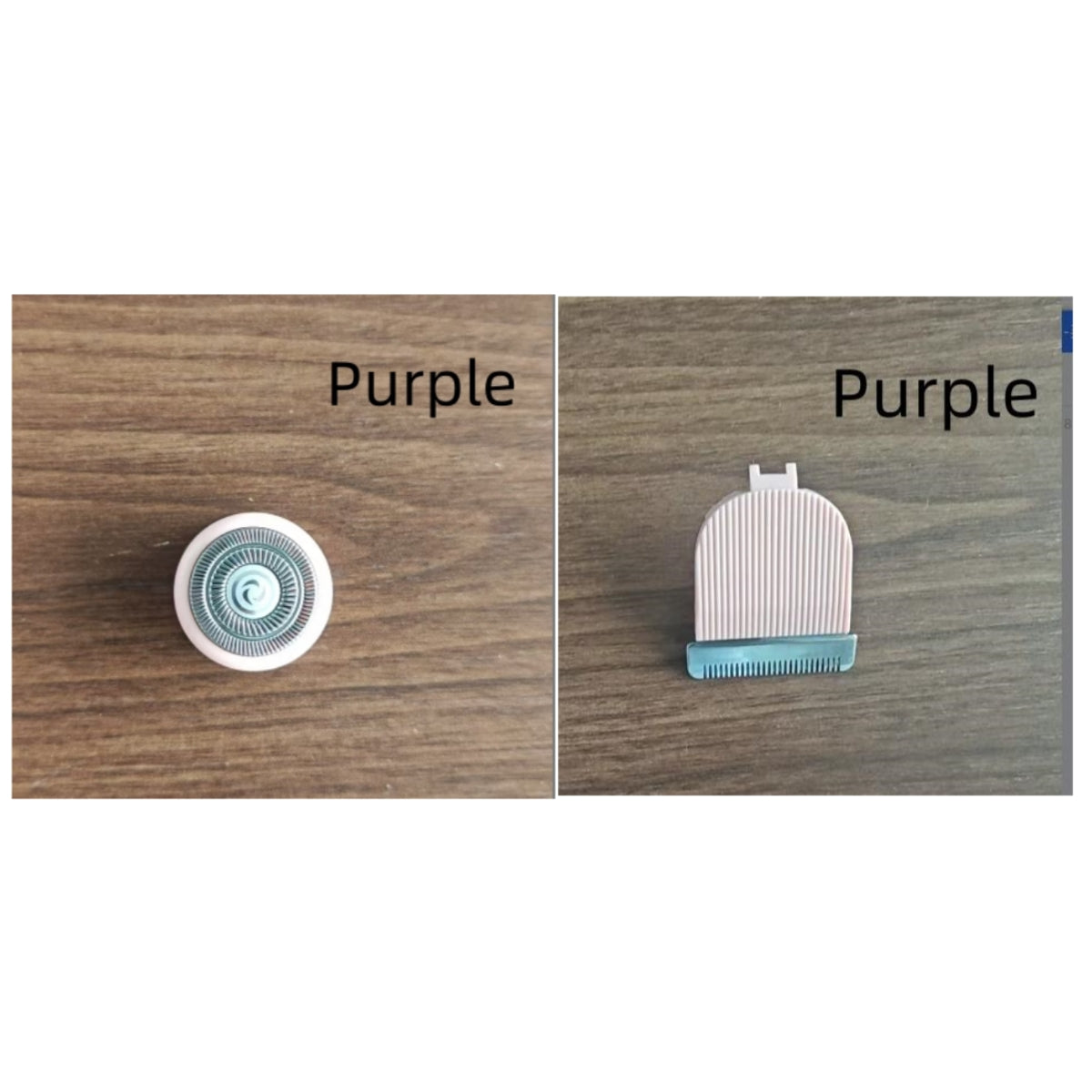 Depiladora eléctrica 2 en 1 para mujer,  doble cabezal