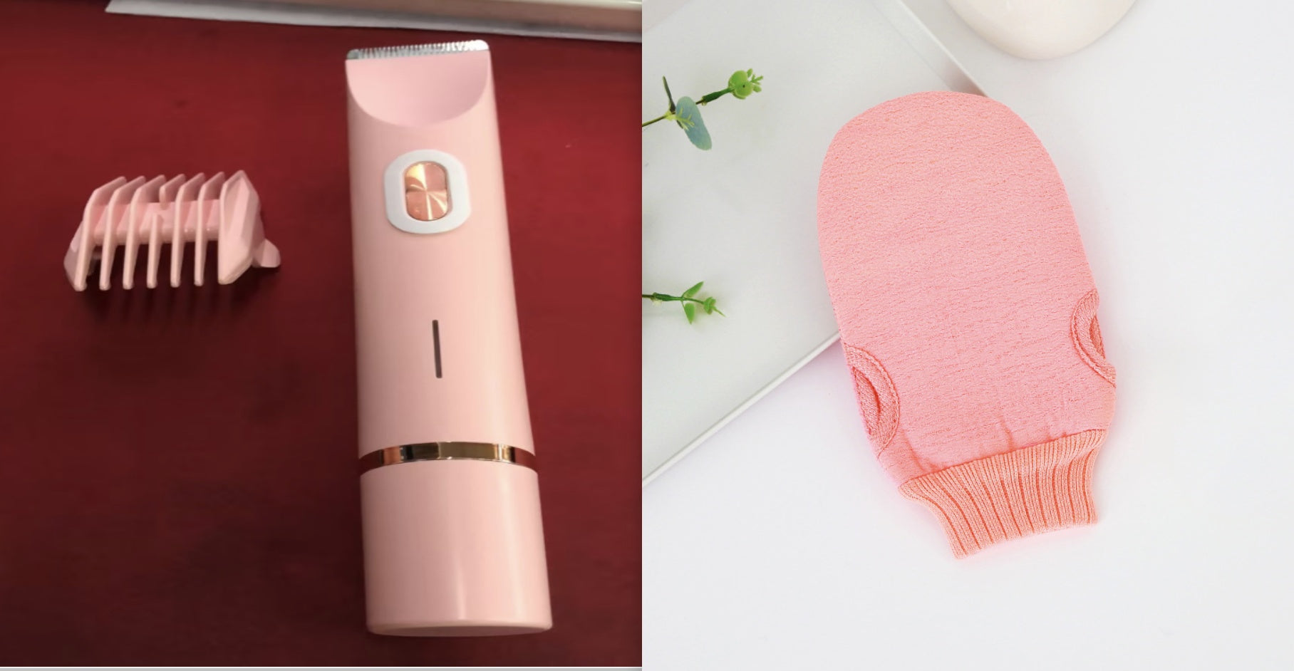 Depiladora eléctrica 2 en 1 para mujer,  doble cabezal